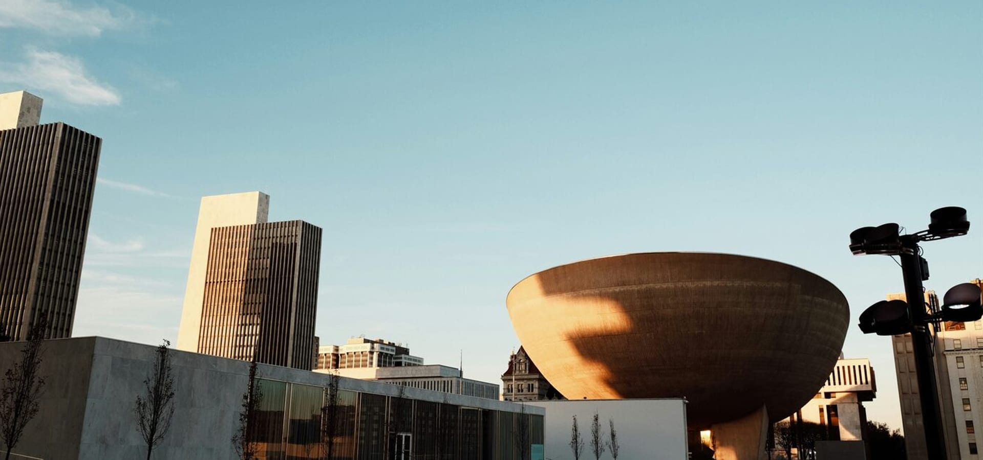 Empire State Plaza in Albany.