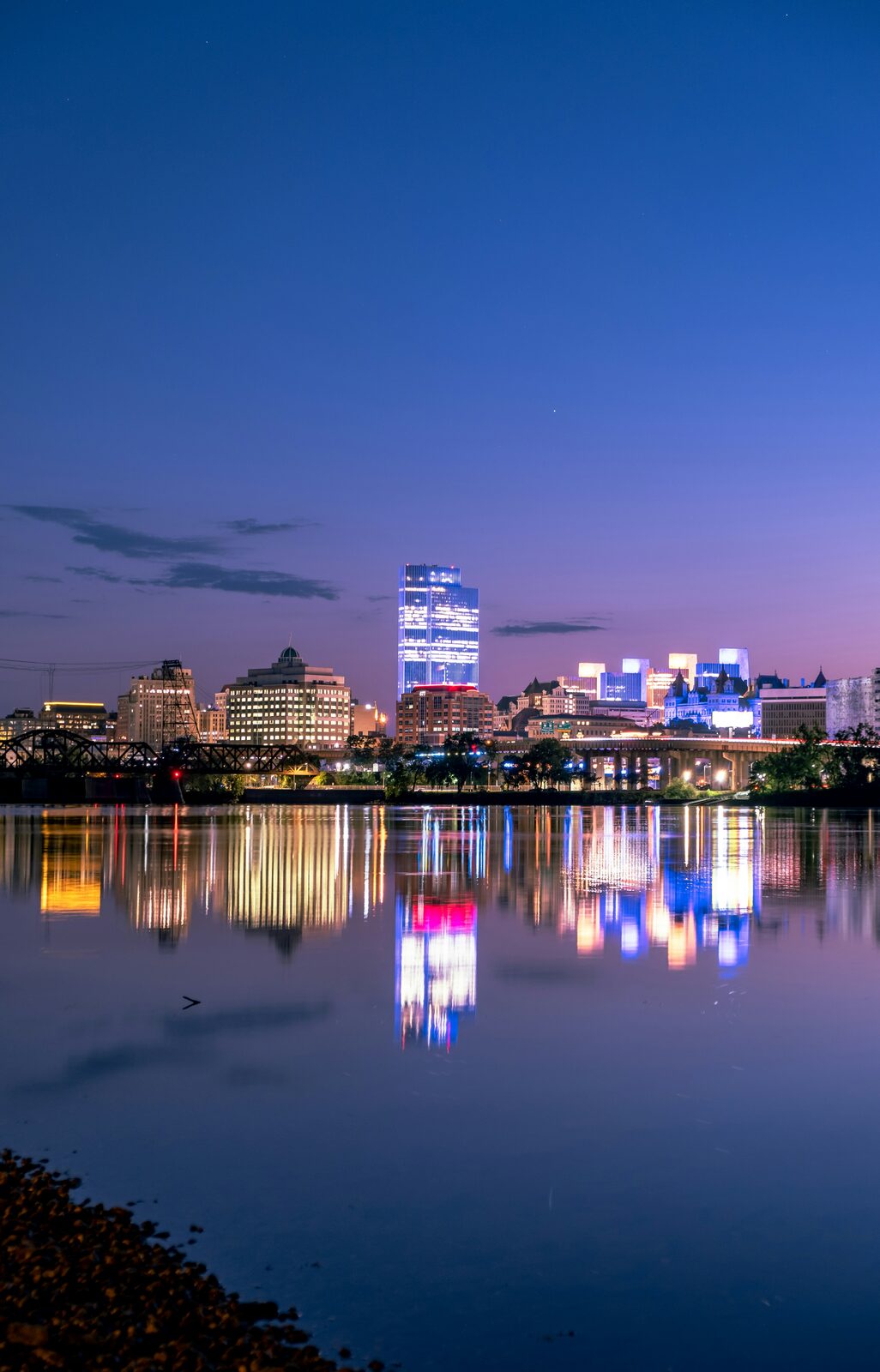 Albany skyline and Capital Region view.